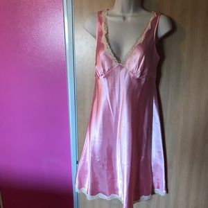 Sexy pink satin Victoria secret negligee